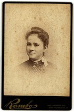 Cabinet Card Circa 1880s