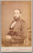CDV Circa 1870s L.C. Mavis